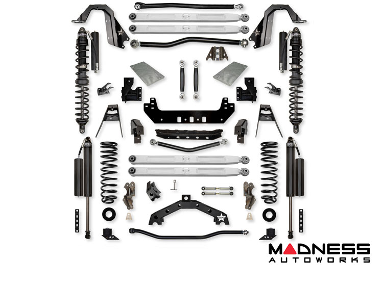 Jeep Wrangler JL Lift Kit - 3.5in - X-Factor X2 - Pro Elite (No Limits) Long-Arm - 4DR 392 Models - Comp System Stage 1